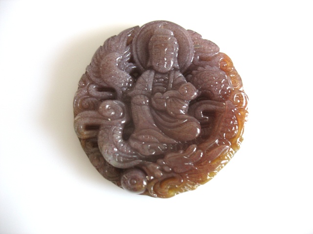Buddha sculpt en amethyste